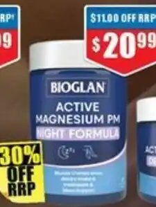 Chemist Warehouse Active Magnesium PM Night Formula offer