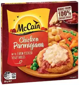 IGA McCain Redbox Frozen Meal 310‑320g Selected Varieties offer