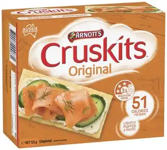 IGA Arnott’s Cruskits 125g or Vita-Weat 250g Selected Varieties offer