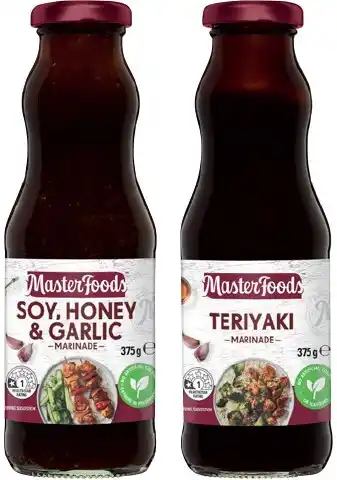 IGA MasterFoods Marinade 375g Selected Varieties offer