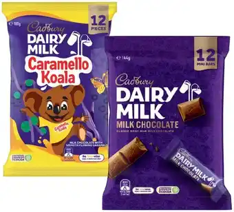 IGA Cadbury Share Pack 120-180g Selected Varieties offer