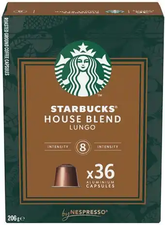 IGA Starbucks by Nespresso Coffee Capsules 36 Pack Selected Varieties offer