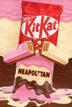 IGA NEW Nestlé Kit Kat Neapolitan Chocolate Block 160g offer