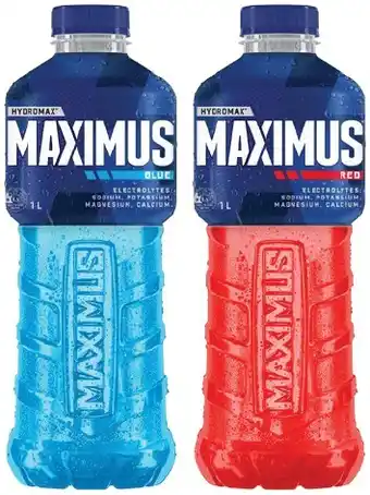 IGA Maximus Sports Drink 1 Litre Selected Varieties offer