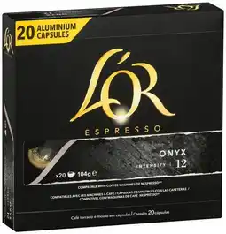 IGA L’OR Espresso Capsules 20 Pack Selected Varieties offer