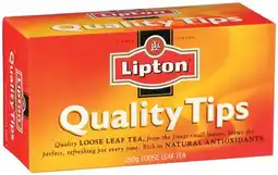 IGA Lipton Quality Tips Loose Leaf Tea 250g offer