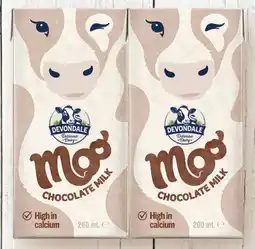 IGA Devondale Moo Flavoured Milk 6x200mL Selected Varieties offer