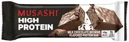 IGA Musashi High Protein Bars 90g Selected Varieties offer