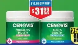 Chemist Warehouse Cenovis women's multi offer