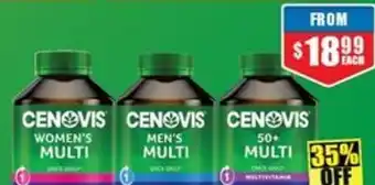 Chemist Warehouse Cenovis women's multi offer