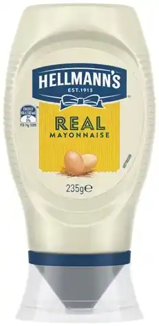 IGA Hellmann's Real Mayonnaise 235g offer