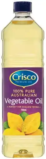 IGA Crisco Vegetable Oil 750mL offer