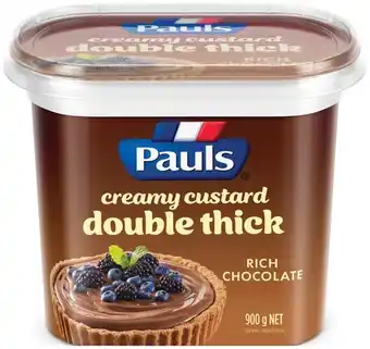 IGA Pauls Double Thick Creamy Custard 900g Selected Varieties offer