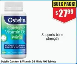 Chemist Warehouse Ostelin Calcium & Vitamin D3 Minis offer