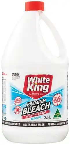 IGA White King Premium Bleach 2.5 Litre Selected Varieties offer