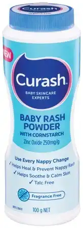 IGA Curash Fragrance Free Baby Rash Powder 100g offer