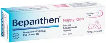 IGA Bepanthen Nappy Rash Ointment 100g offer