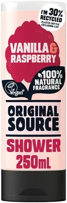 IGA Original Source Shower Gel 250mL Selected Varieties offer