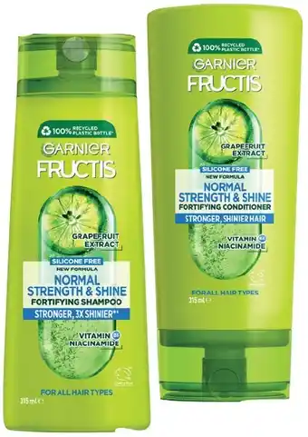 IGA Garnier Fructis Shampoo or Conditioner 315mL Selected Varieties offer