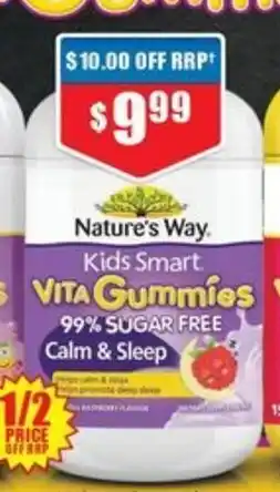 Chemist Warehouse Nature's Way Kids Smart VITA Gummies offer