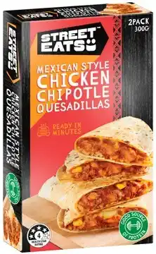 IGA Street Eats Mexican Style Quesadillas 300g Selected Varieties offer