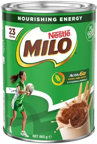 IGA Nestlé Milo 395‑460g Selected Varieties offer