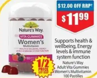 Chemist Warehouse Nature's Way Women's Multivitamin offer