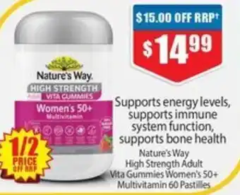 Chemist Warehouse Nature's Way  High Strength offer