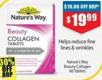 Chemist Warehouse Nature's way beauty collagen offer