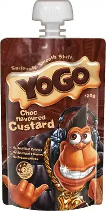 IGA Yogo Chocolate Flavoured Custard 120g offer