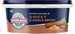 IGA Mainland Spreadable 140g Selected Varieties offer