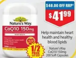 Chemist Warehouse Nature's Way CoQ10 offer