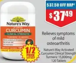 Chemist Warehouse Nature's Way Activated Curcumin offer