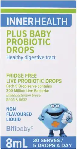 healthylife Inner Health Plus Baby Probiotics Drops 8ml offer