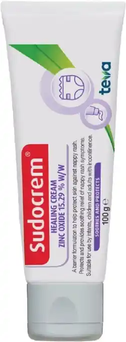 healthylife NEW Sudocrem Healing Cream for Nappy Rash 100g offer