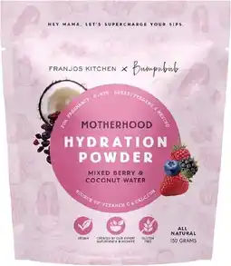 healthylife Franjos Kitchen Hydration Powder Berry 150g offer