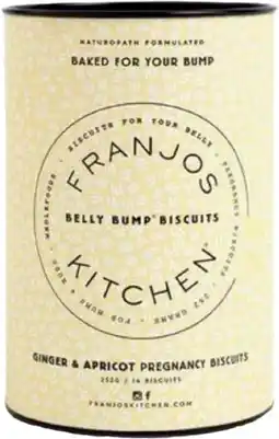 healthylife Franjos Kitchen Biscuits Pregnancy Ginger 250g offer