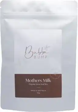 healthylife Bubba Bump Organic Mothers Milk Loose Leaf Tea 70g offer