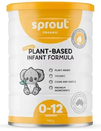 healthylife Sprout Organic Plant Based Infant Formula 0-12 Months 700g offer