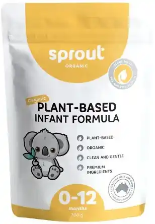 healthylife Sprout Organic Plant Based Infant Formula 0-12 Months 700g offer