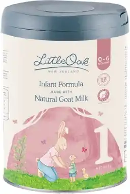 healthylife LittleOak Goat's Milk Infant Formula Stage 1 800g offer