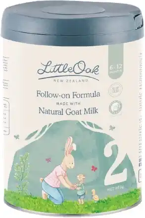 healthylife LittleOak Goat's Milk Follow On Stage 2 800g offer