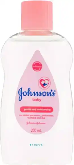 healthylife Johnsons Baby Oil Gentle & Moisturising 200ml offer