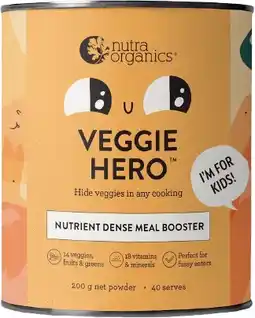 healthylife Nutra Organics Veggie Hero 200g offer