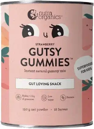 healthylife Nutra Organics Gutsy Gummies Strawberry 150g offer