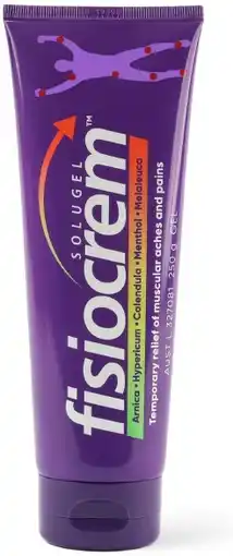 healthylife Fisiocrem Solugel Muscle Pain Relief Gel 250g offer