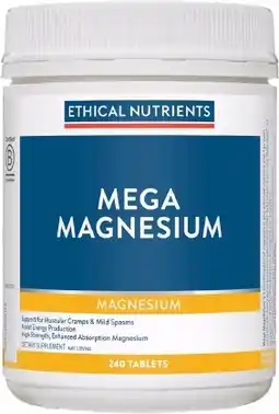 healthylife Ethical Nutrients Mega Magnesium 240 Tablets offer