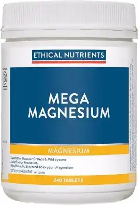 healthylife Ethical Nutrients Mega Magnesium 240 Tablets offer