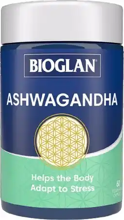 healthylife Bioglan Ashwagandha 60 Vegan Capsules offer