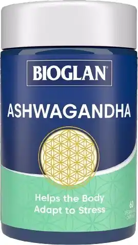 healthylife Bioglan Ashwagandha 60 Vegan Capsules offer